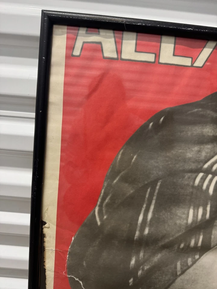 Original Alexander The Man Who Knows Original Vintage Poster W/ Framed READ - image 3 of 4