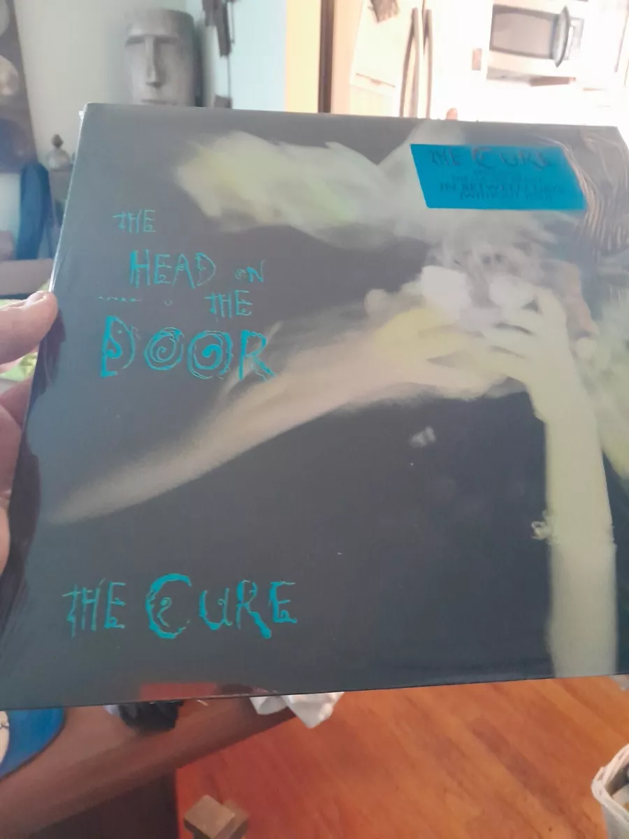 THE CURE THE HEAD ON THE DOOR RARE USA LP RECORD WITH SHRINK AND HYPE STICKER LP