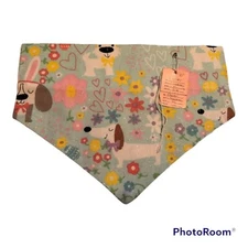 Dog Collar Bandana Easter Eggs Bunny 1498-1500 M