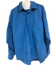 Men's Banana Republic Button Up Plaid Dress Shirt Medium