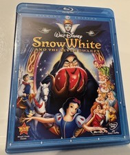 New Sealed Snow White And The Seven Dwarfs Walt Disney Diamond Edition Blu-Ray