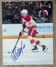 Yegor Sharangovich Signed Autographed Calgary Flames 8x10 Photograph