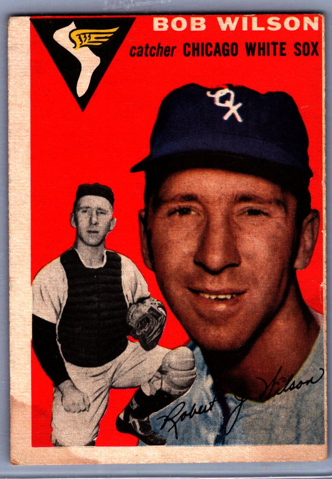 Bob Wilson #58 Baseball Cards 1954 Topps trading card — raw and PSA graded price guide