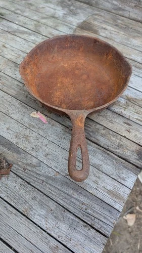 Wagner Ware Cast Iron 8 Inch Skillet No. 5 As Is