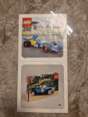 Lego Bauanleitung 392 Formula 1 Blauer Bolide 