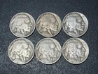 Buffalo Nickel Lot 1913 Type 1 And 2 1914 1916 1919 Nice Condition