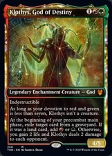 Klothys, God of Destiny (Showcase) -Foil Near Mint MTG Theros Beyond Death