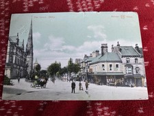 1. Early Coloured Postcard. The Grove Ilkley