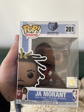 NBA Memphis Grizzlies Ja Morant Funko Pop! Figura Vinilo #201 Caja Pequeña Dañada