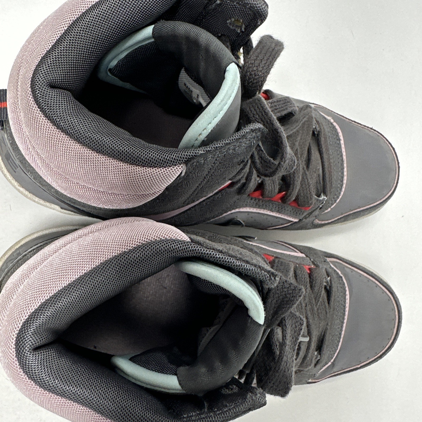 Nike Shoes Womens 8 Delta High Lite Model 365949-003 Pink Grey Red thumbnail 12