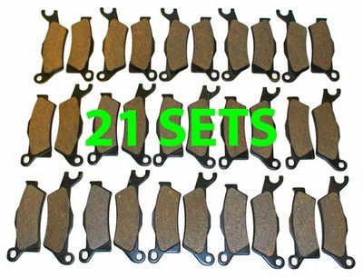 21 Sets Front and Rear Brakes Brake Pads Can-Am Outlander Max 1000 XT-P 2013