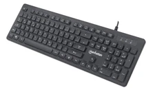 Manhattan USB Gaming Keyboard with LEDs - Black