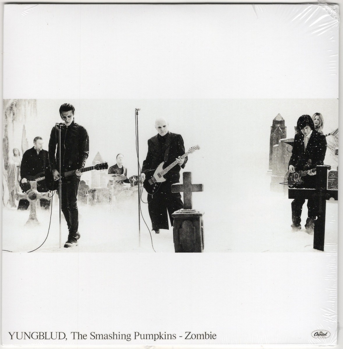 WHITE VINYL---- YUNGBLUD and THE SMASHING PUMPKINS Zombie 7 WHITE VINYL---- YUNGBLUD and THE SMASHING PUMPKINS Zombie 7