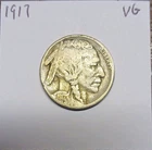 1917 (P) Buffalo Nickel VG Philadelphia Full Date