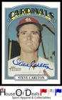 Steve Carlton 2021 Topps Heritage #ROA-SC  Real One Autographs On Card HOF Star