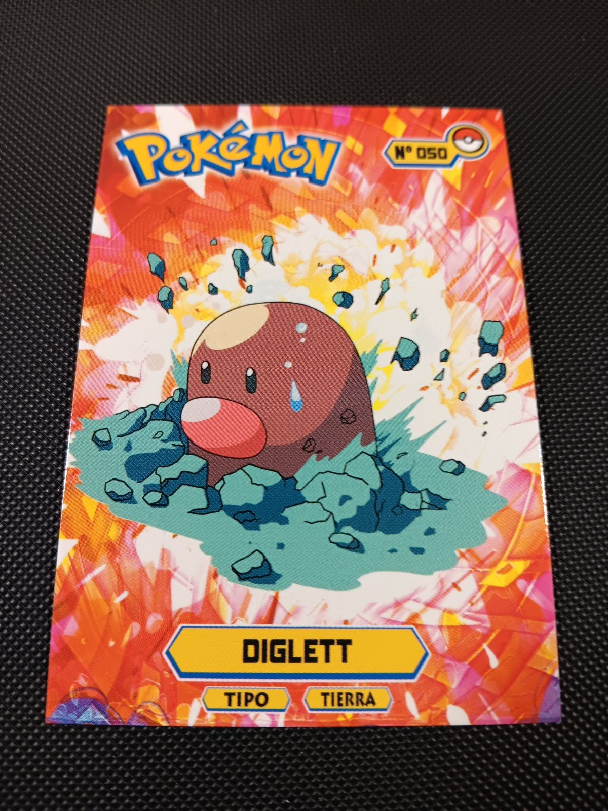 Pokemon 2024 Card Tops Pokedex Database Set Diglett #50 Peru US Seller