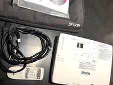 EPSON H362A PowerLite 1770W LCD Projector Excellent Condition Complete w Remote