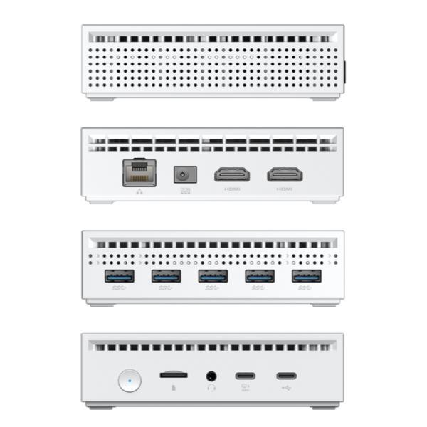 Yashi YASHI MINI PC WHITE NUCKY Celeron Quad Core N100 8GB 256GB SSD WIN 11 PRO