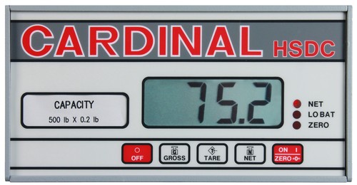 Cardinal, HSDC-200, báscula colgante electrónica, 200 lb x 0,1 lb, NTEP - Imagen 2 de 2