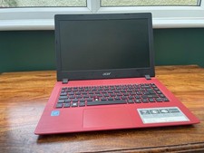 Red Acer Aspire Laptop