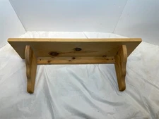 Vintage Rustic Country Wood Wall Shelf Primitive Decor Unfinished 24 x 7  x 8.5