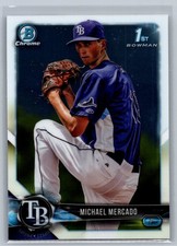 2018 Bowman #BCP16 Michael Mercado Chrome Prospects *RY