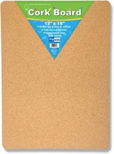 Cork Bulletin Board, 12" X 18"