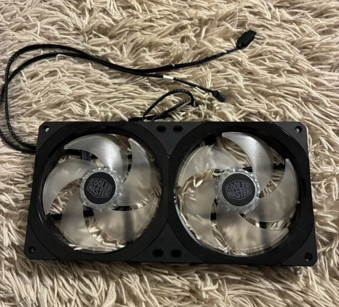5 Ventilateurs Cooler Master A8025 DC12V – Illuminés – Neufs Sans Emballage