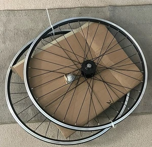 New 26” Pasek Mount Bike Wheel Set Front & Rear Rim Disc Or Rim Brake , 11 Speed
