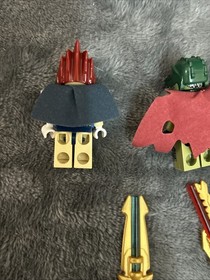 Lego 70010 Chima The Lion CHI temple Parts Lagravis Cragger Crawley With Weapons