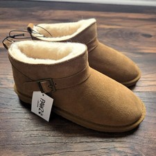 NEW NWT Pawz by Bearpaw Girls Size 5 Youth Amy Genuine Suede Boot
