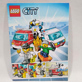 🔥LEGO 60023 CITY STARTER SET 100% Complete w/ Instructions & Minifigures NICE