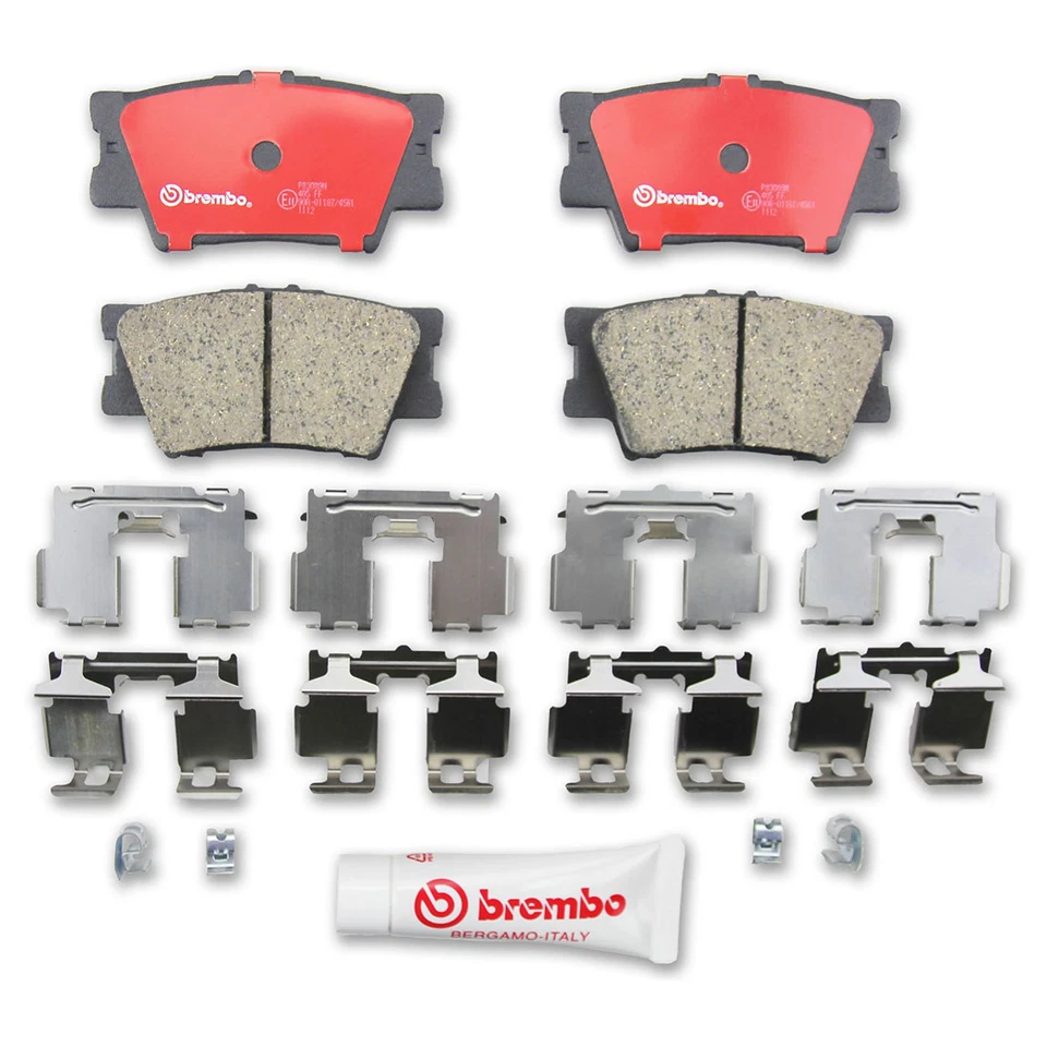 Juego de pastillas de freno de disco delanteras traseras rotor de freno de disco para Toyota Avalon 2008-2011 Foto 4 de 4