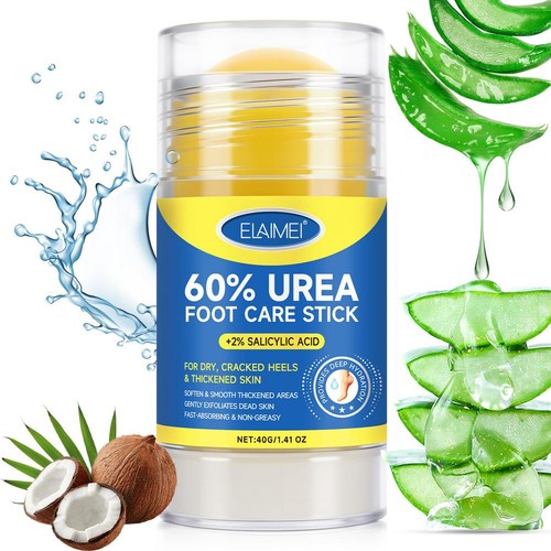 60% Urea con 2% Acido Salicilico Urea Bastone Cura Piedi per Pelle Secca Screpolata E R2I3 - Foto 2 di 22