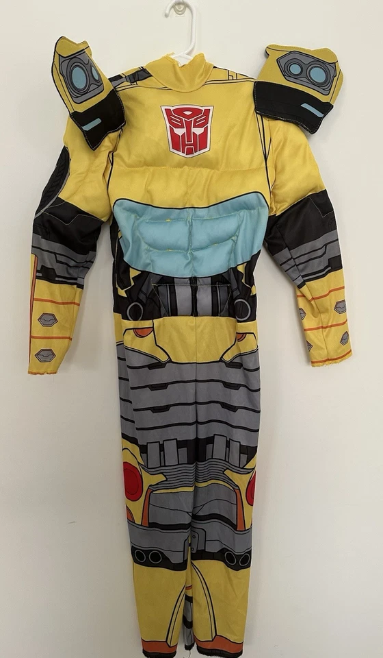 Disfraz infantil Transformers Bumblebee pequeño (4/6) con máscara Foto 3 de 4