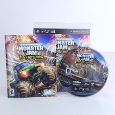 Monster Jam: Path of Destruction Sony PlayStation 3, 2010 CIB w/Manual