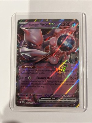 Team Rocket's Mewtwo ex 081/182 Sv10: Destined Rivals Holo
