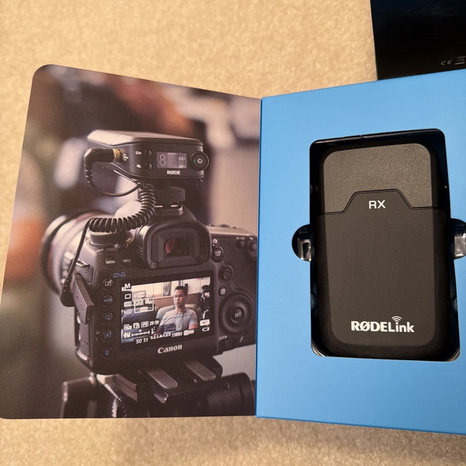 RODELink Wireless Filmmaker Kit - Wireless Microphone System NIB - Image 2 of 4