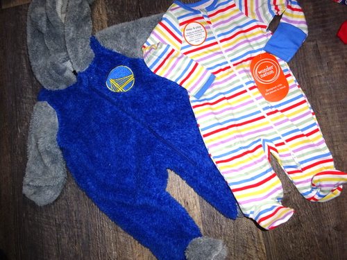 Golden State Warriors 0-3 Monate Neugeborenen Paket Neu mit Etikett Junge Mädchen Unisex