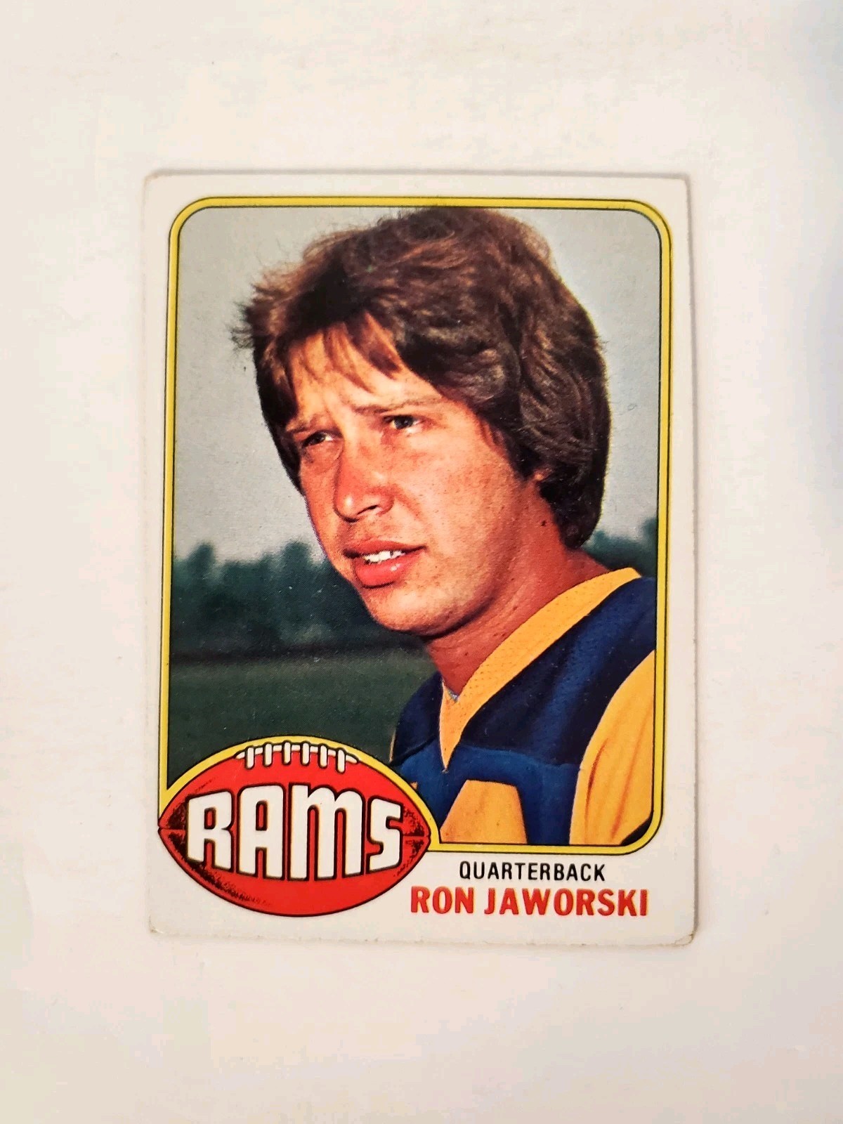 1976 Topps "Ron Jaworski" Football Trading Card (#426), Los Angeles Rams