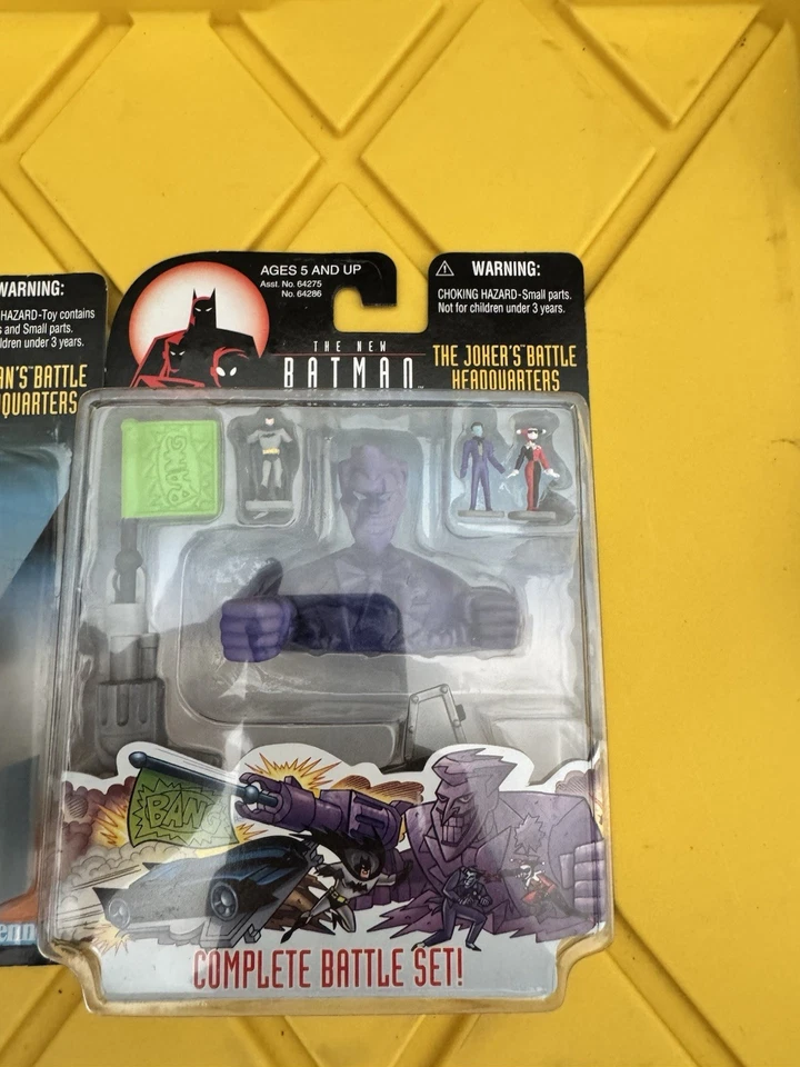 Juego completo de batalla The New Batman Adventures Batman & Jokers Headquarters Foto 2 de 4