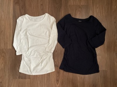 Esmara Umstandsshirt 2er Set 3/4 Arm Gr. 32/34