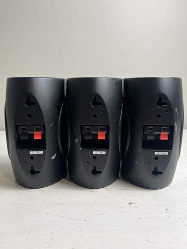 YAMAHA Set of 3 Bookshelf Speakers NS-AP1405BLS 6.5" Tall 3.5" Wide Black - Picture 6 of 10