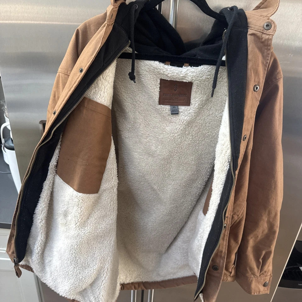 Chaqueta de trabajo Free Country para hombre XL LN Foto 2 de 4