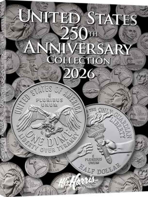 Harris Coin Folder 5534 US 250th Anniversary Collection 2026