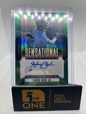 2025 Prizm - Sensational Sigs Green - Homer Bush Jr - Rays 