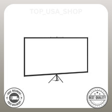 Tripod Projector Screen with Stand 60 inch 16:9 Format 4K HD Portable