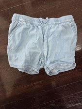Sz 10 Girls The Children's Place Blue Cotton Shorts