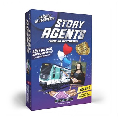 DENKRIESEN - KIBU JUMPER  - Story Agents - Paris - ''Panik am Montmartre'' D&R D