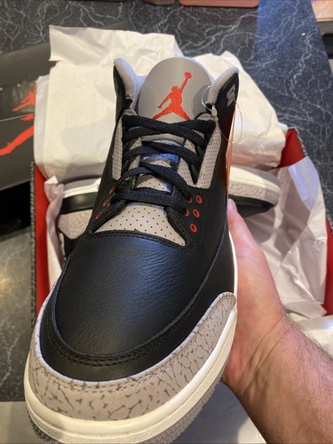 Jordan 3 Retro OG Black Cement 2024 US14 Brand New Deadstock *STEAL* LAST CHANCE - Picture 7 of 14